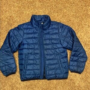 GUC GAP Kids Boys Blue and Navy Puffer Jacket, Size Medium (8-9 Years Old- UK)